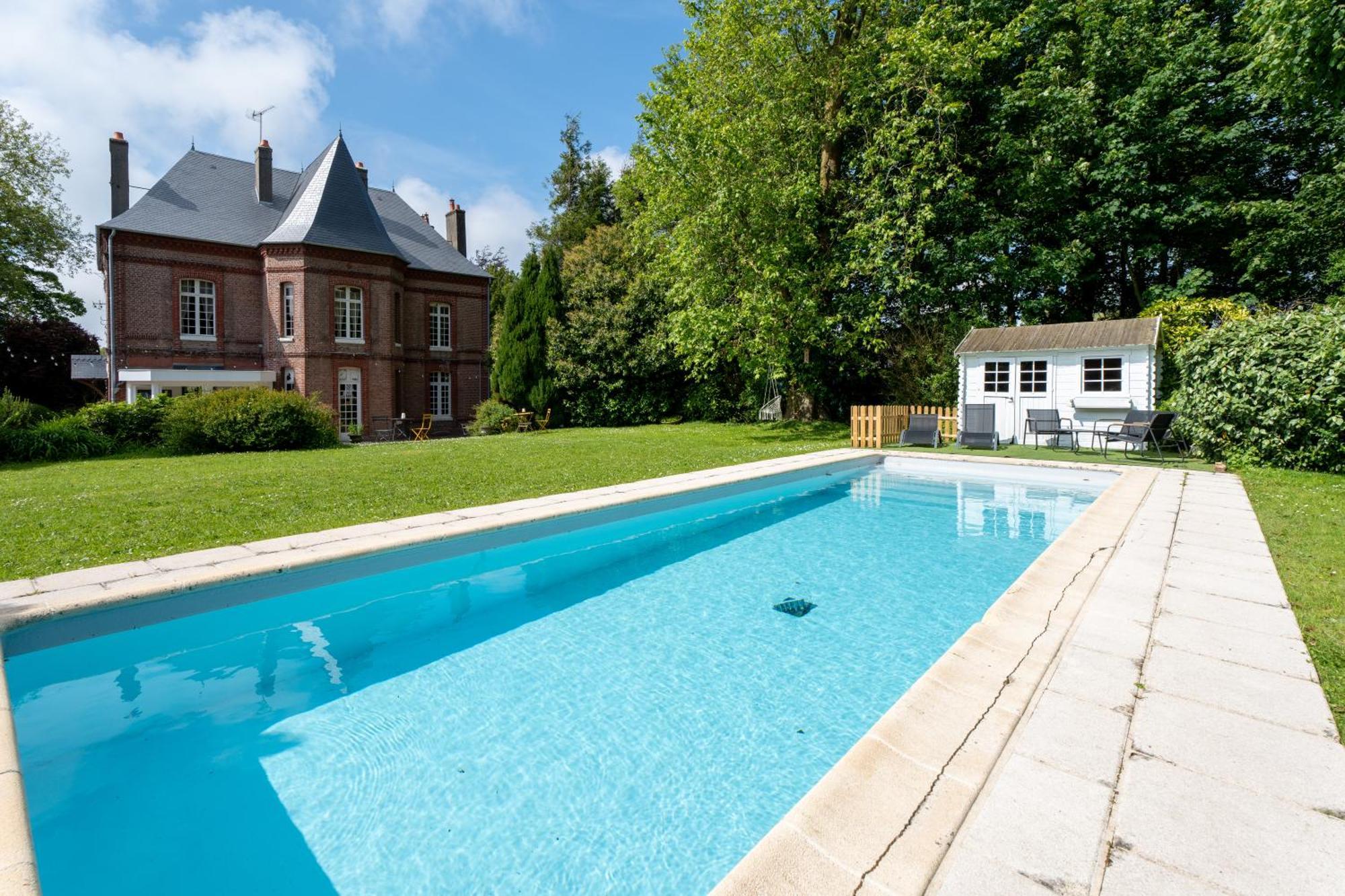 Bed and Breakfast Le Manoir De La Belle Epoque Bethencourt-sur-Mer Экстерьер фото